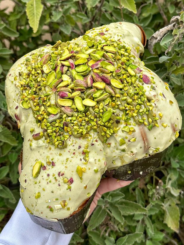 colomba al pistacchio artigianale