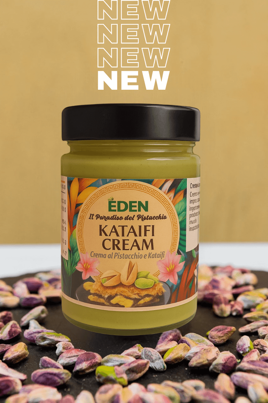 crema dubai  chocolate kataifi e pistacchio
