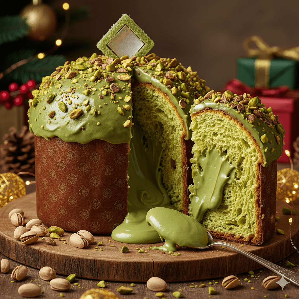 Panettone al Pistacchio DIAMANTE VERDE