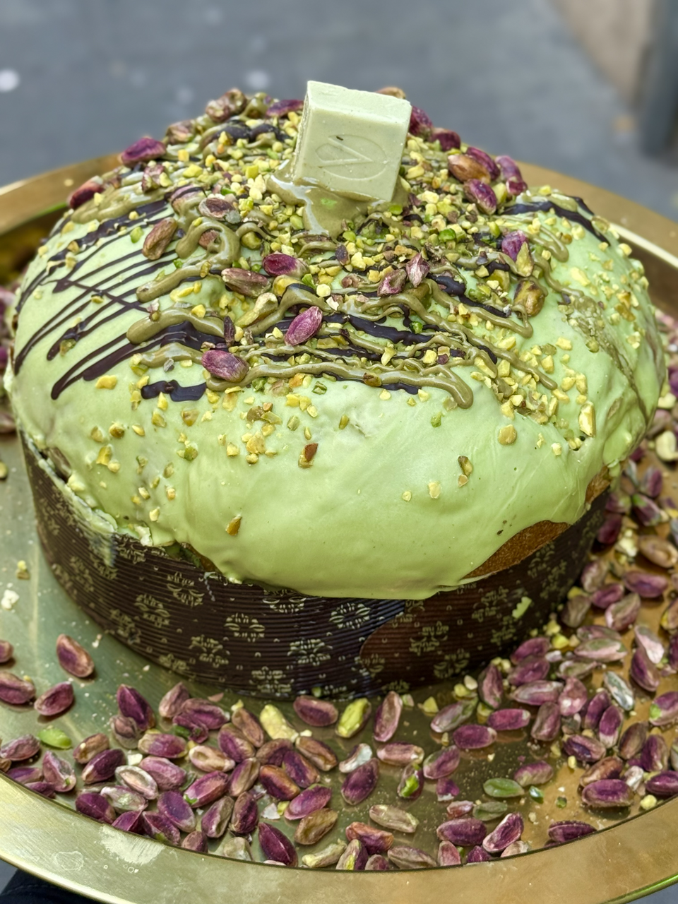 Panettone al Pistacchio DIAMANTE VERDE